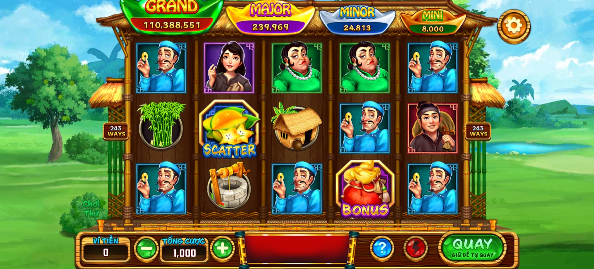 Nổ hũ ăn khế trả vàng