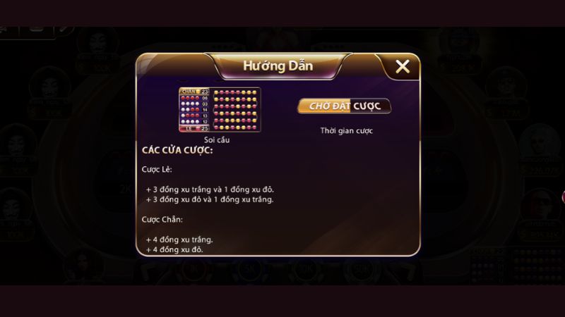 Quan sát linh vật Long – Lân – Quy – Phụng xuất hiện trên bàn chơi